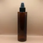 250ML PET IMP Bottle Oval With 24/410 SPLPAP Pump Ribbed | Premium Cosmetic & Skincare Packaging