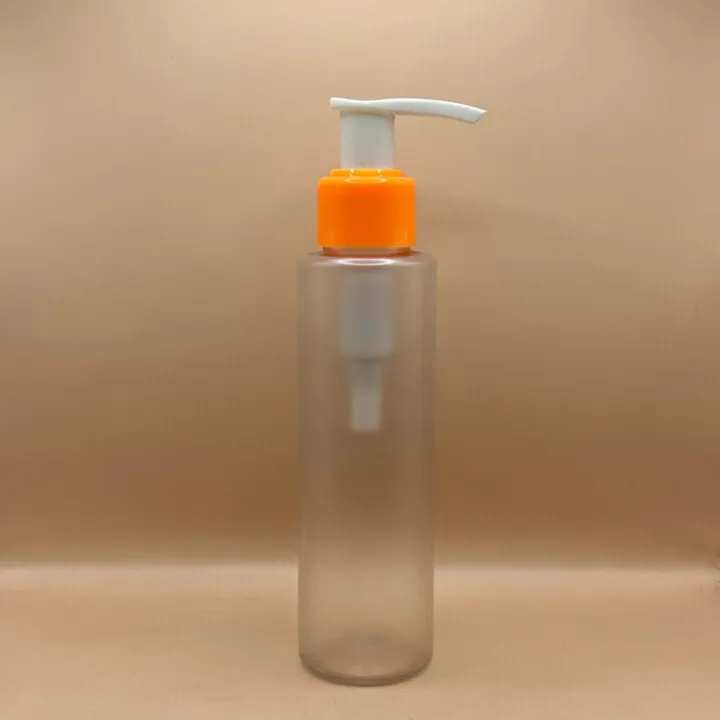 100ML PET Sleek Bottle With 24/410 L1 Dispenser Pump – Premium Skincare & Cosmetic Packaging
