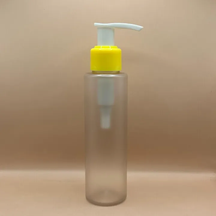 100ML PET Sleek Bottle With 24/410 L1 Dispenser Pump – Premium Skincare & Cosmetic Packaging