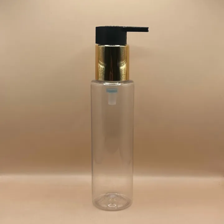 100ML PET Sleek Bottle with 24/410 Long Beak Pump – Ideal for Liquids, Serums, and Oils