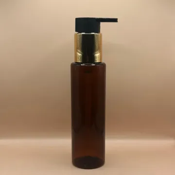 100ML PET Sleek Bottle with 24/410 Long Beak Pump – Ideal for Liquids, Serums, and Oils