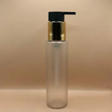 100ML PET Sleek Bottle with 24/410 Long Beak Pump – Ideal for Liquids, Serums, and Oils