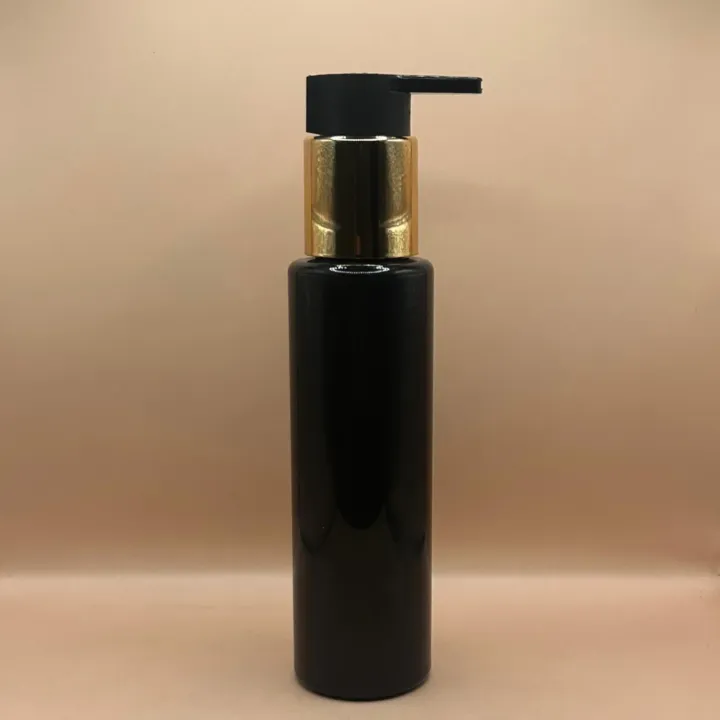 100ML PET Sleek Bottle with 24/410 Long Beak Pump – Ideal for Liquids, Serums, and Oils