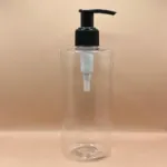 300ML PET Arrow Bottle With 24/410 L1 Dispenser Pump Ribbed – Durable & Versatile Packaging