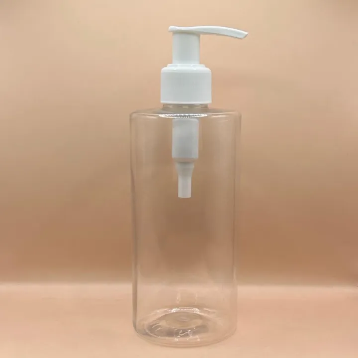 300ML PET Arrow Bottle With 24/410 L1 Dispenser Pump Ribbed – Durable & Versatile Packaging