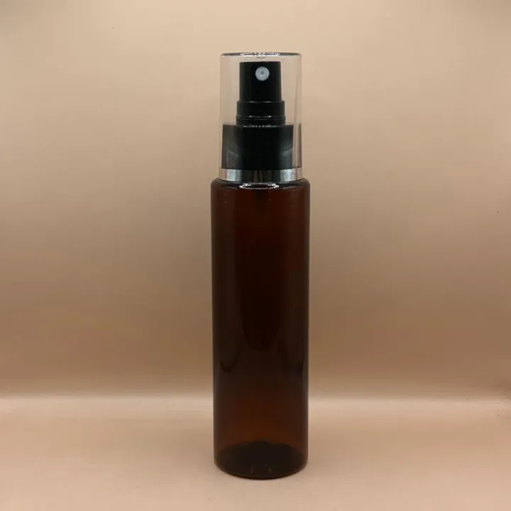 100ML PET Sleek With 24/410 AS Mist Pump With Silver Lining – Premium Spray Bottle