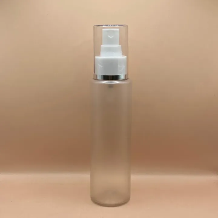 100ML PET Sleek With 24/410 AS Mist Pump With Silver Lining – Premium Spray Bottle