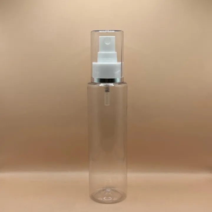 100ML PET Sleek With 24/410 AS Mist Pump With Silver Lining – Premium Spray Bottle