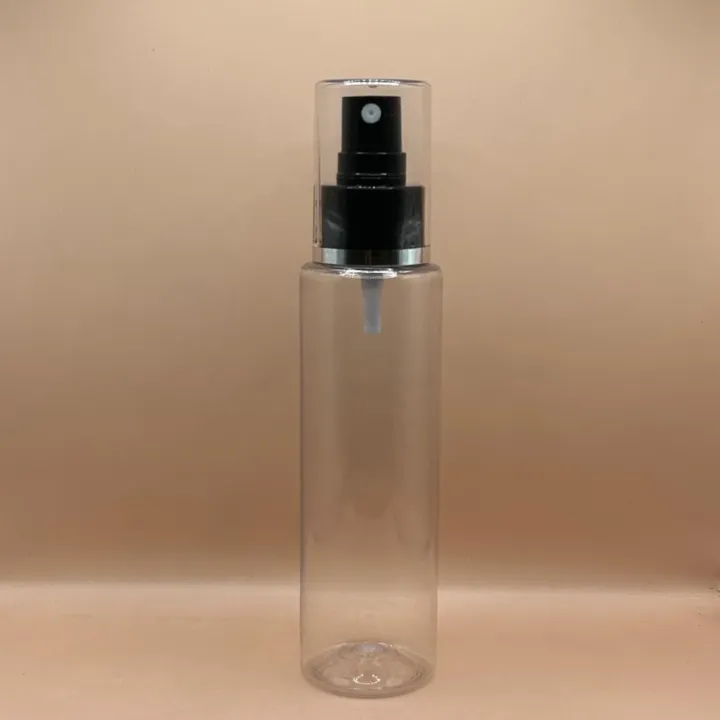 100ML PET Sleek With 24/410 AS Mist Pump With Silver Lining – Premium Spray Bottle