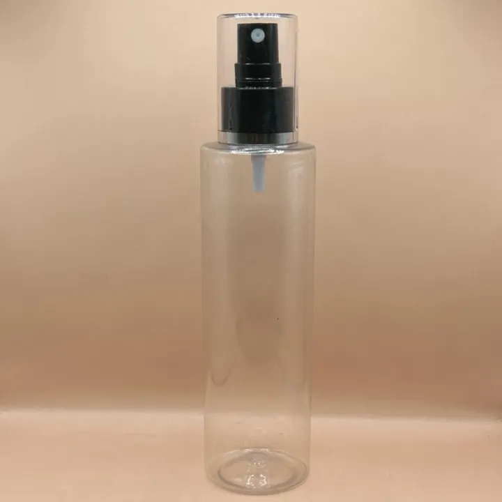 200ML PET Sleek Bottle With 24/410 AS Mist Pump With Silver Lining Overcap – Premium Spray Packaging
