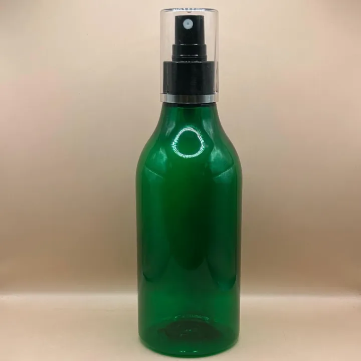 300ML PET Nutri Bottle With 24/410 AS Mist Pump With Silver Lining Overcap – Premium Packaging Solution