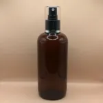 300ML PET Boston Bottle With 24/410 AS Mist Pump With Silver Lining Overcap – Premium Packaging Solution