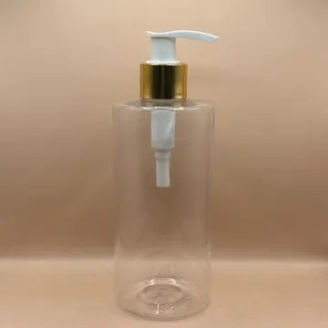 300ML PET Arrow Bottle 24/410 L1 Dispenser Pump | Shampoo Body Wash Lotion Bottle