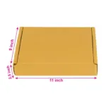 Brown 03ply Tab Lock Corrugated Multipurpose Boxes 11in x 9in x 2.5in – Sturdy Packaging Solution