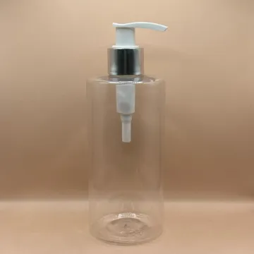 300ML PET Arrow Bottle 24/410 L1 Dispenser Pump | Shampoo Body Wash Lotion Bottle