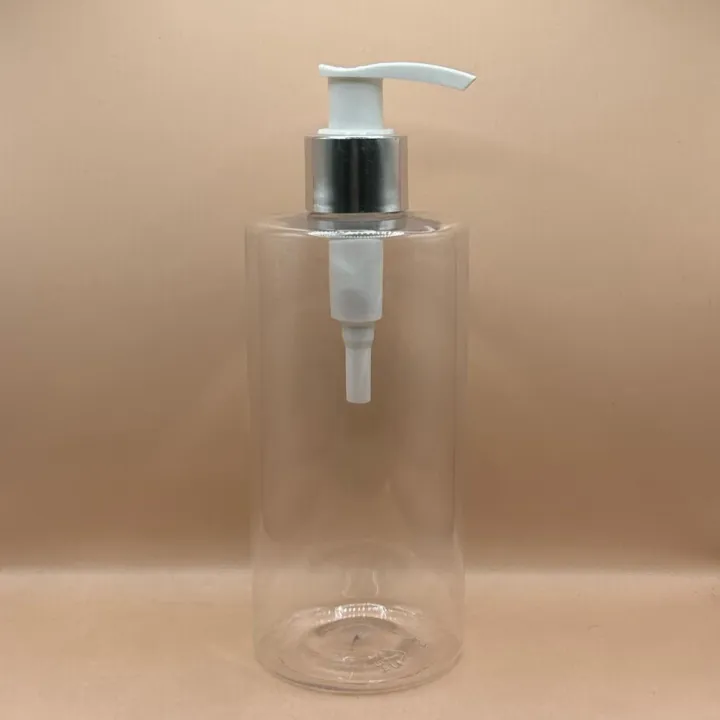 300ML PET Arrow Bottle 24/410 L1 Dispenser Pump | Shampoo Body Wash Lotion Bottle
