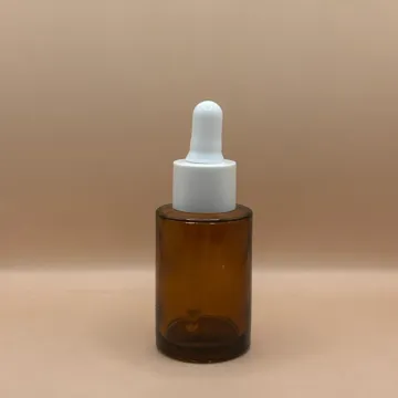 30ML Glass Bottle Flat Shoulder 20MM Dropper | Essential Oil Serum Cosmetic Packaging