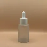 30ML Glass Bottle Flat Shoulder 20MM Dropper | Essential Oil Serum Cosmetic Packaging
