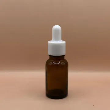 15ML Glass Bottle With 18MM Dropper | Essential Oil Serum Tincture Bottle