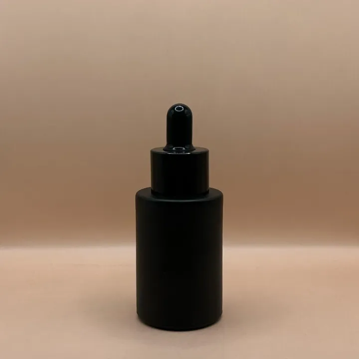 30ML Glass Bottle Flat Shoulder 20MM Dropper | Essential Oil Serum Cosmetic Packaging