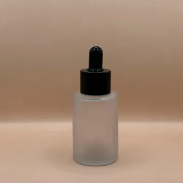30ML Glass Bottle Flat Shoulder 20MM Dropper | Essential Oil Serum Cosmetic Packaging