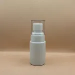 30ML Glass Flat Shoulder Bottle with 20MM Plum Mist Pump | Premium Cosmetic Spray Bottle
