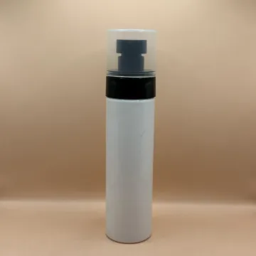 100ML Pet Sleek Bottle With 24/410 Plum Lotion 100ML PET Sleek Bottle white 24/410 Plum Lotion Pump | Skincare and Cosmetic Packaging