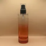 100ML Cylindrical Glass Bottle with 20/410 Olay Pump with Acrylic Cap | Premium Skincare Packaging (Copy)