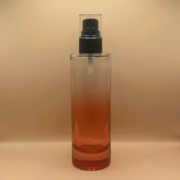 100ML Cylindrical Glass Bottle with 20/410 Olay Pump with Acrylic Cap | Premium Skincare Packaging (Copy)