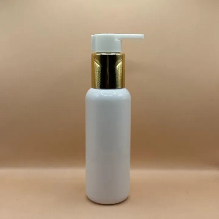 100ML PET PG Bottle with 24/410 Long Beak Pump | Ideal for Shampoo Body Wash Conditioner