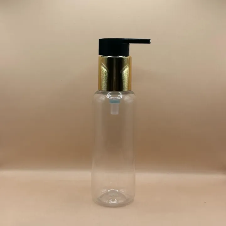 100ML PET PG Bottle with 24/410 Long Beak Pump | Ideal for Shampoo Body Wash Conditioner