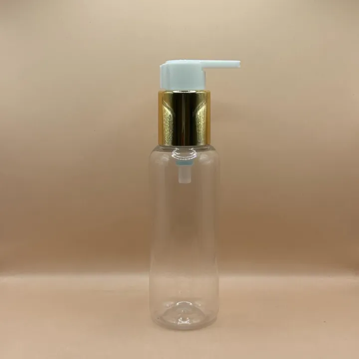 100ML PET PG Bottle with 24/410 Long Beak Pump | Ideal for Shampoo Body Wash Conditioner