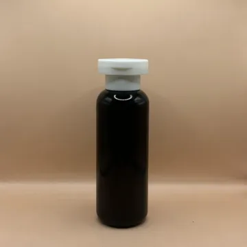 100ML PET PG Bottle With 24/410 Mushroom Flip-Top Cap | Packaging for Shampoo & Conditioner