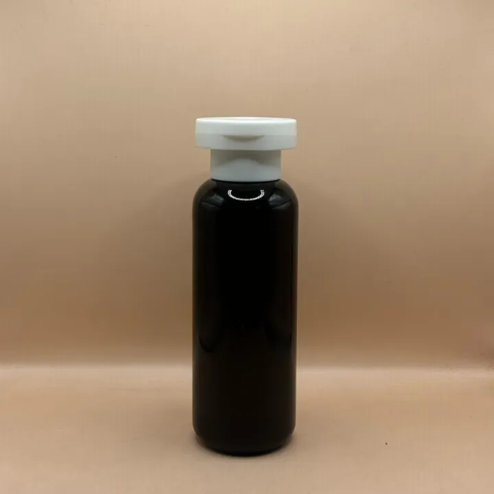100ML PET PG Bottle With 24/410 Mushroom Flip-Top Cap | Packaging for Shampoo & Conditioner