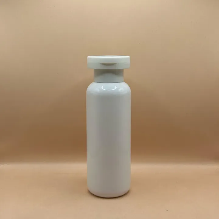 100ML PET PG Bottle With 24/410 Mushroom Flip-Top Cap | Packaging for Shampoo & Conditioner