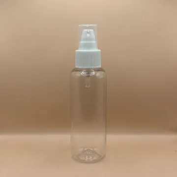100ML PET PG Bottle with 24/410 SPLPAP Pump Ribbed | Durable & Functional Dispenser