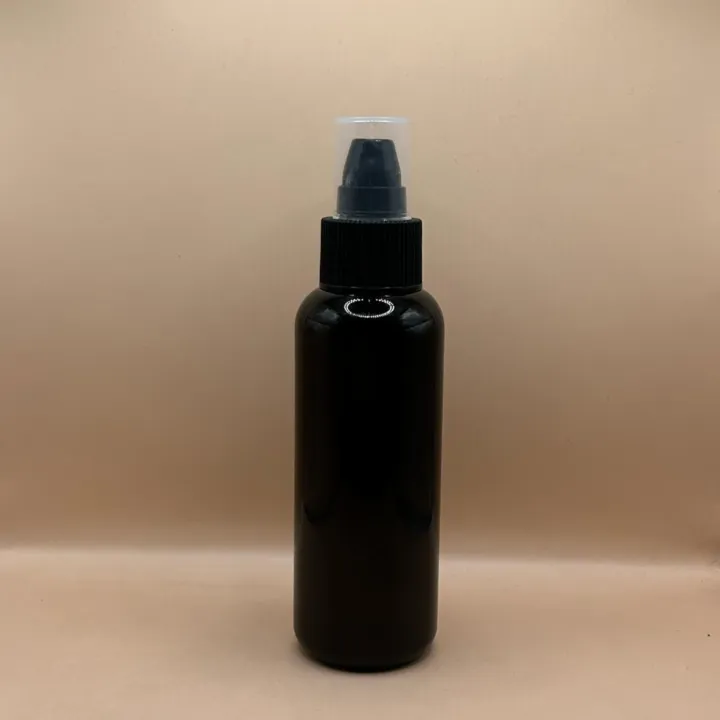 100ML PET PG Bottle with 24/410 SPLPAP Pump Ribbed | Durable & Functional Dispenser