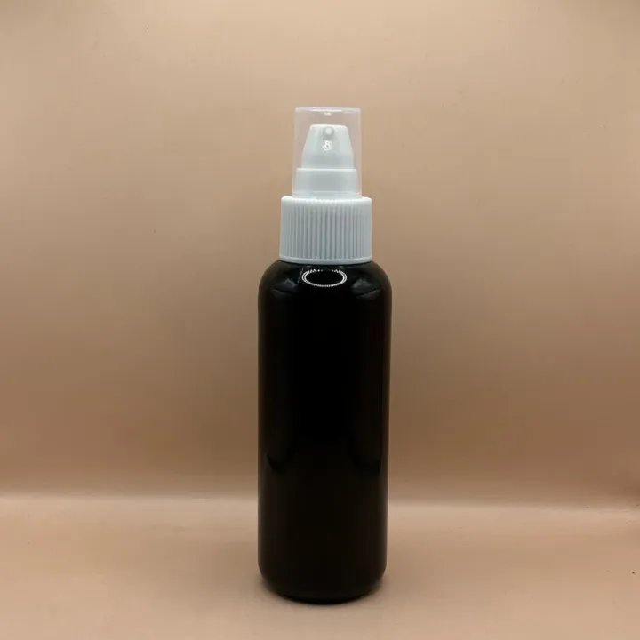 100ML PET PG Bottle with 24/410 SPLPAP Pump Ribbed | Durable & Functional Dispenser
