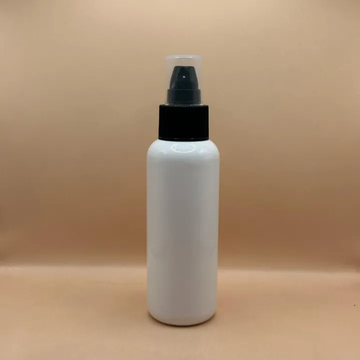 100ML PET PG Bottle with 24/410 SPLPAP Pump Ribbed | Durable & Functional Dispenser