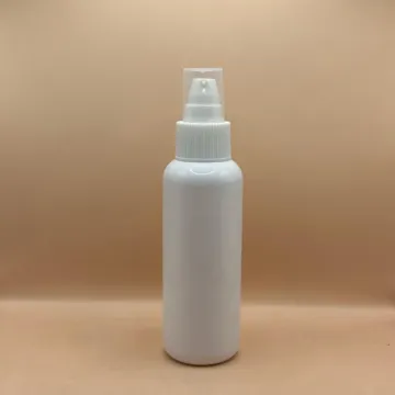 100ML PET PG Bottle with 24/410 SPLPAP Pump Ribbed | Durable & Functional Dispenser