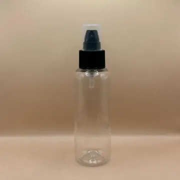100ML PET PG Bottle with 24/410 SPLPAP Pump Ribbed | Durable & Functional Dispenser