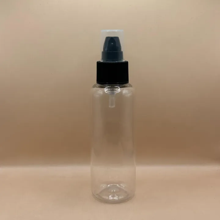100ML PET PG Bottle with 24/410 SPLPAP Pump Ribbed | Durable & Functional Dispenser