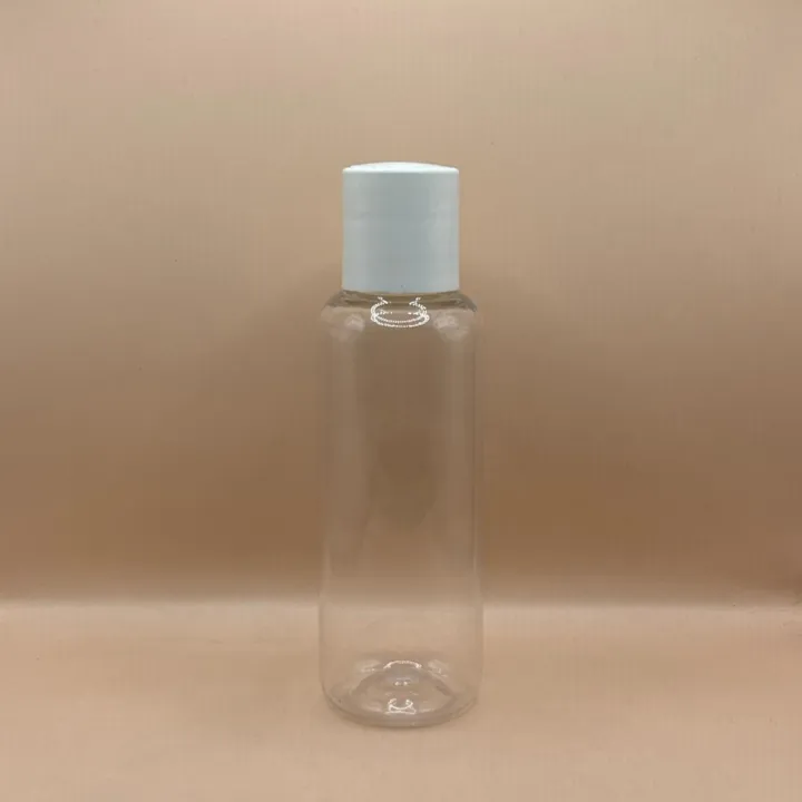 100ML PET PG Bottle with 24/410 Disc-Top Cap | Ideal for Shampoo & Conditioner