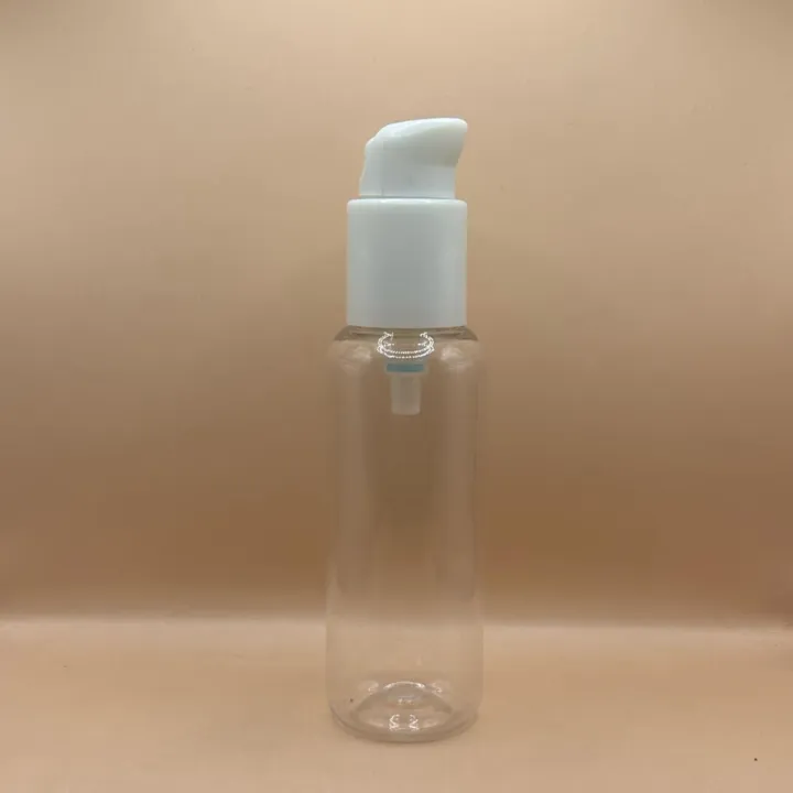 100ML PET PG Bottle With 24/410 SAPLOO Pump | Ideal for Serums & Skincare