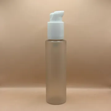 100ML PET Sleek Bottle with 24/410 SAPLOO Pump | Ideal for Serums & Skincare