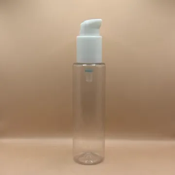100ML PET Sleek Bottle with 24/410 SAPLOO Pump | Ideal for Serums & Skincare