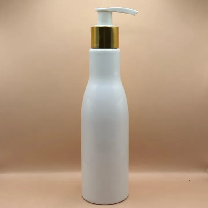 200ML PET Vaa Bottle with 24/410 L1 Dispenser Pump | Ideal for Shampoo Body Wash and Handwash