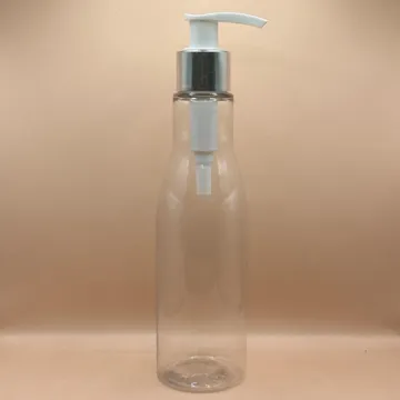 200ML PET Vaa Bottle with 24/410 L1 Dispenser Pump | Ideal for Shampoo Body Wash and Handwash
