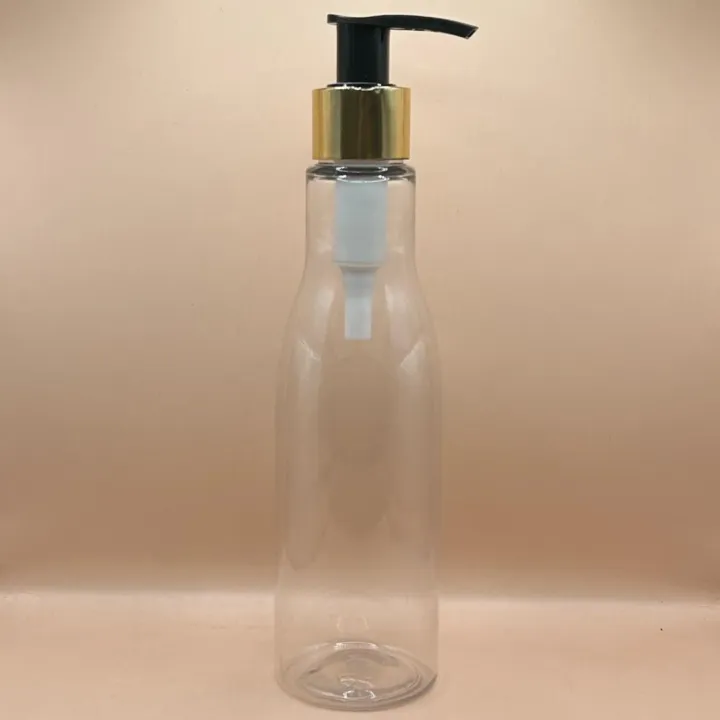 200ML PET Vaa Bottle with 24/410 L1 Dispenser Pump | Ideal for Shampoo Body Wash and Handwash