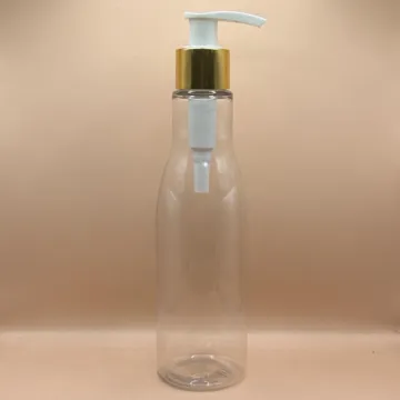 200ML PET Vaa Bottle with 24/410 L1 Dispenser Pump | Ideal for Shampoo Body Wash and Handwash